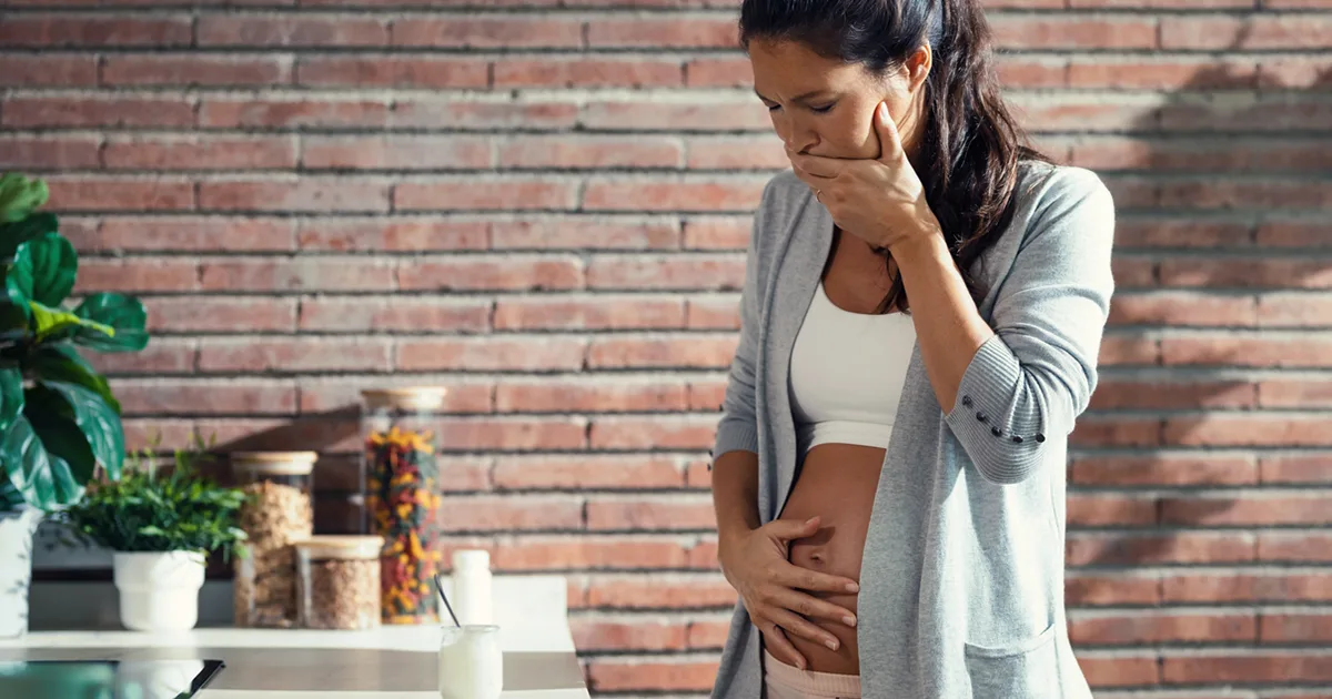 Evolución de las náuseas y vómitos en los 3 trimestres del embarazo